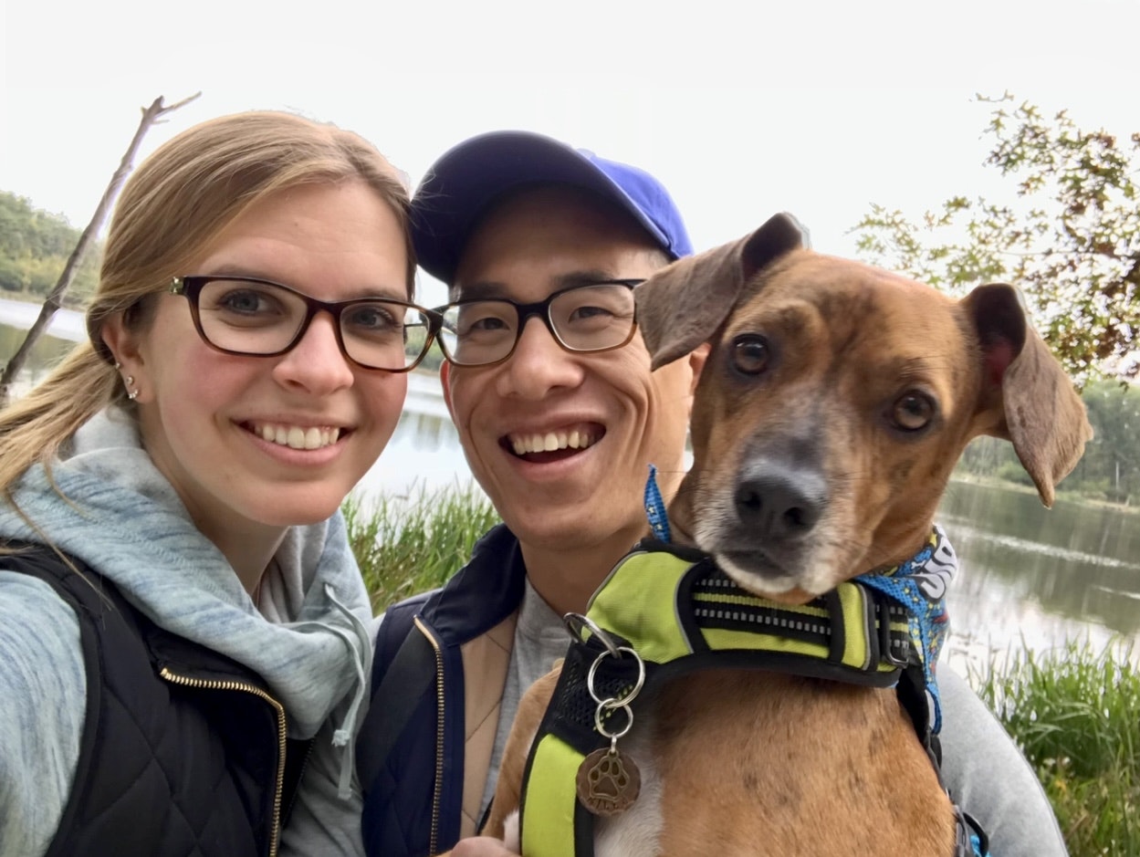 Dr Chen, Kathryn Chen, dog