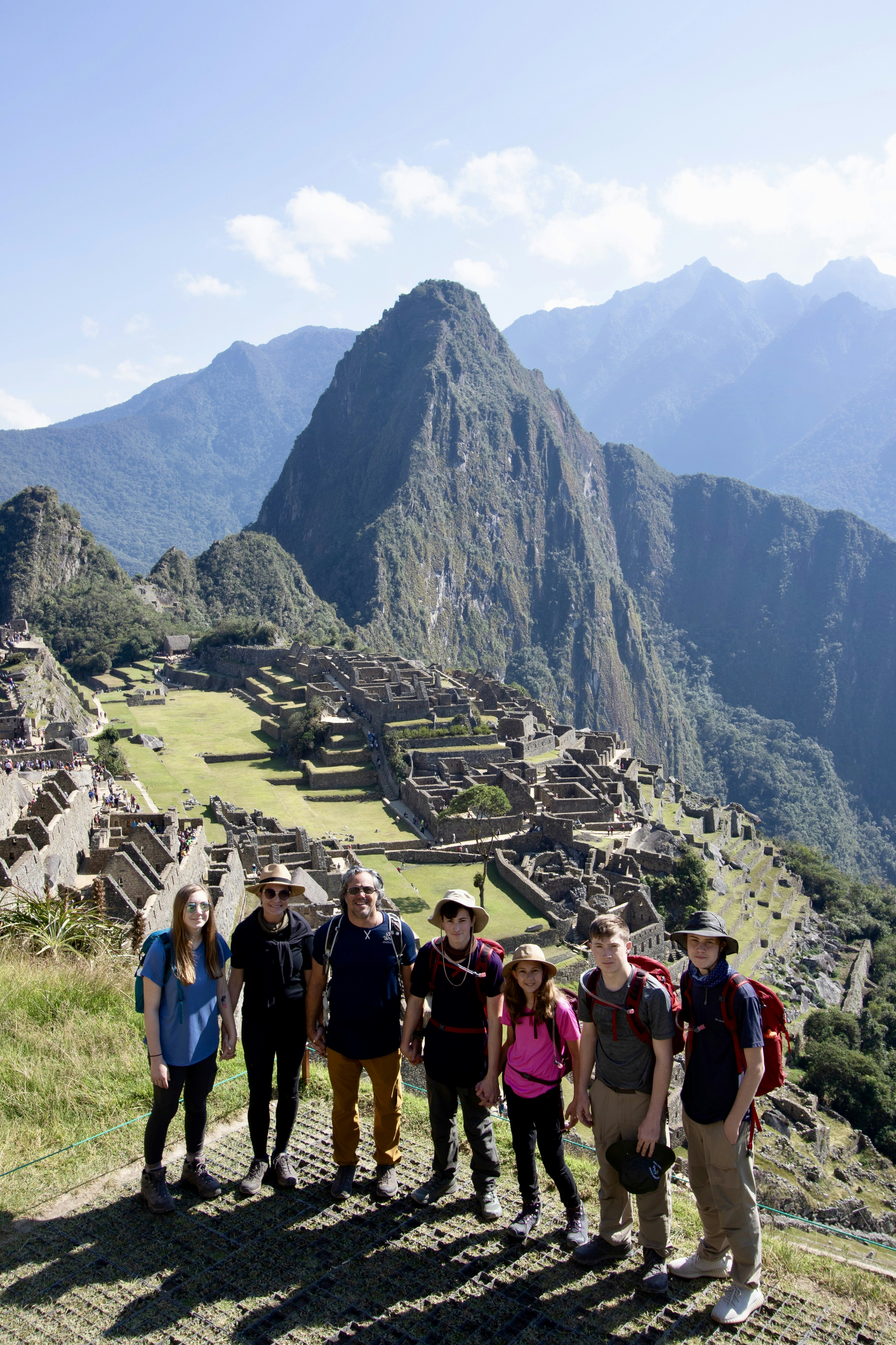 Dr Joe Cribbins, Heather Cribbins, and family