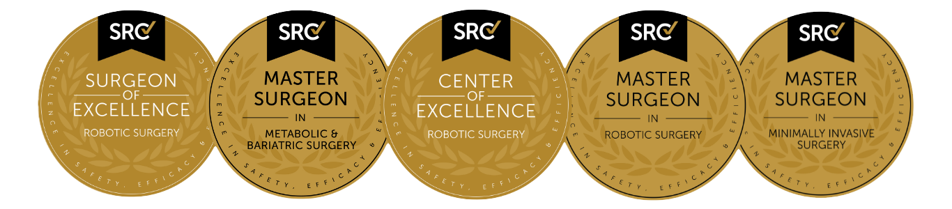 surgical review corp master bariatric surgeon, master robotic surgeon, surgoen of excellence