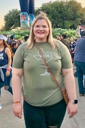 Dr. Cribbins's patient Hollie before gastric sleeve surgery