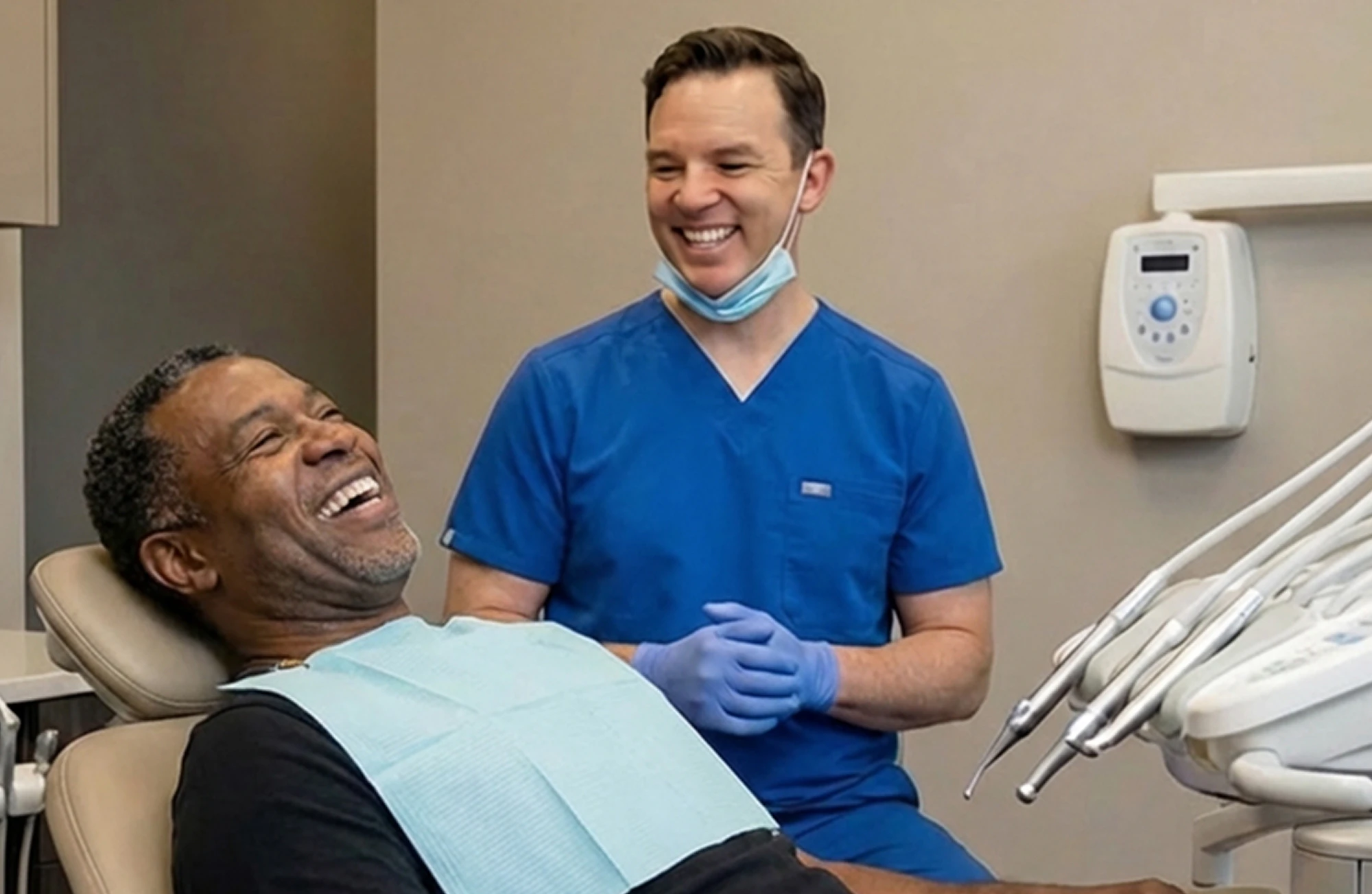 Dr. March w/ Patient