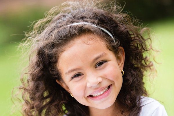 Child smiling