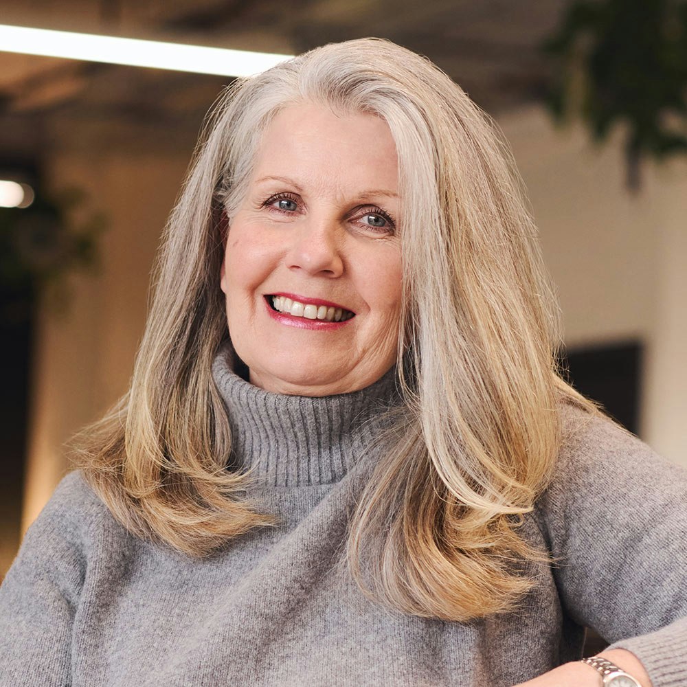 Smiling mature woman