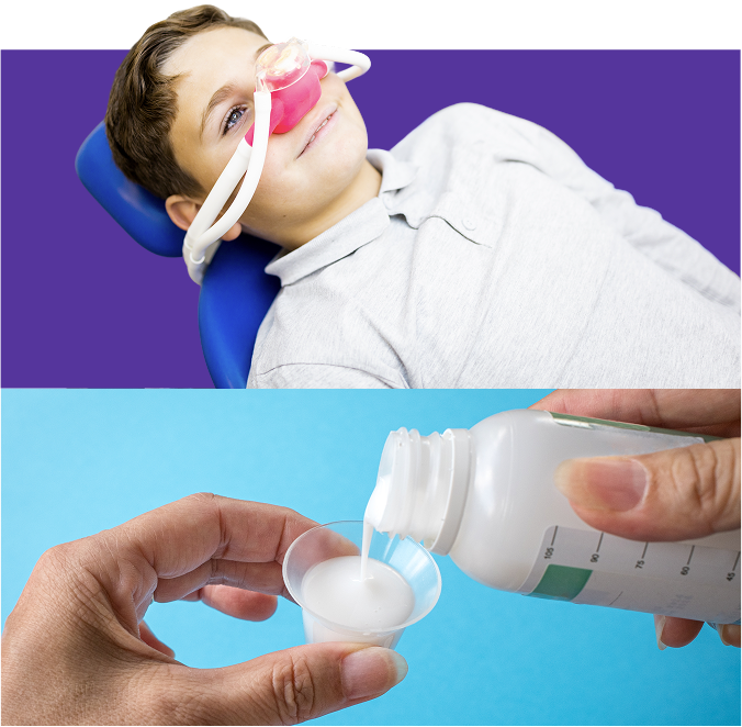 dental sedation collage