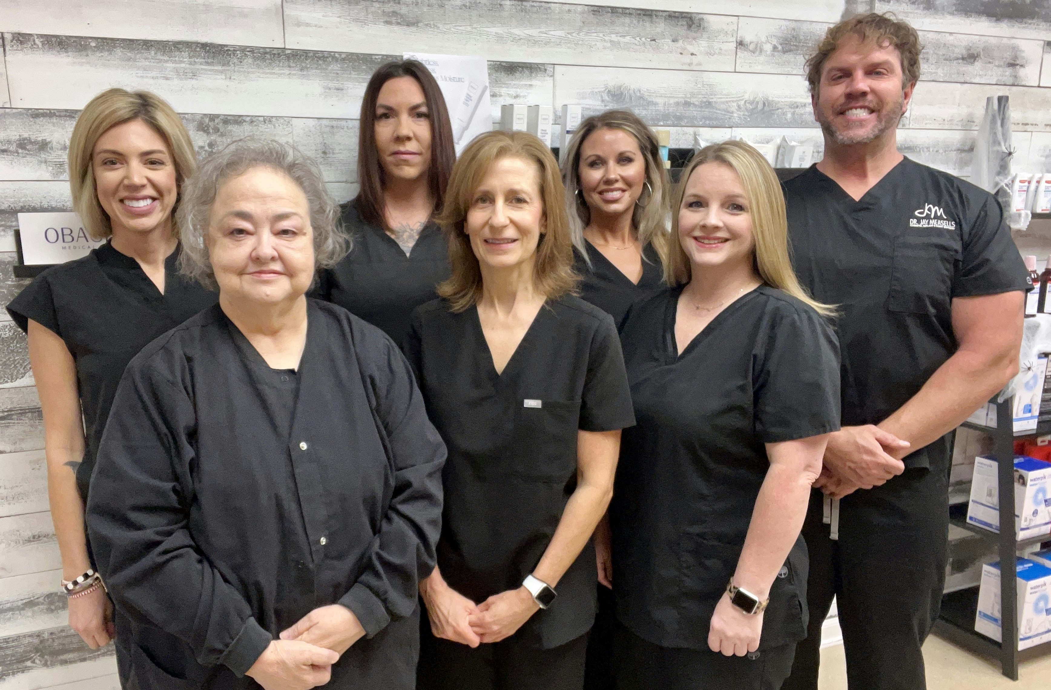 Dr. Jay Measells and staff