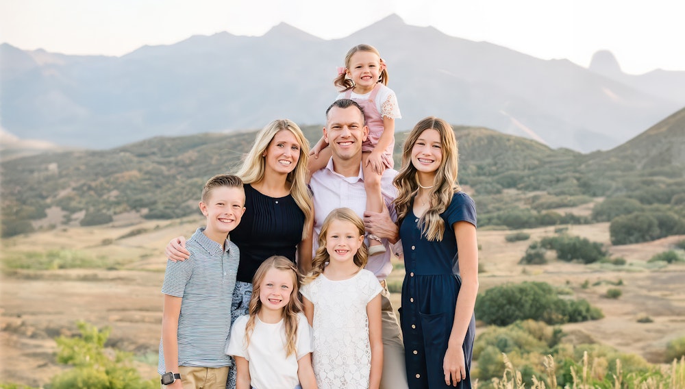 Dr. Austin and his family