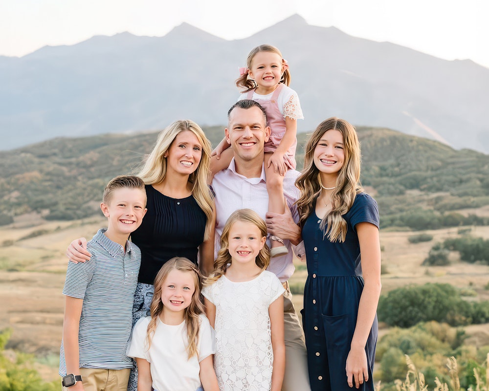 Dr. Austin and his family