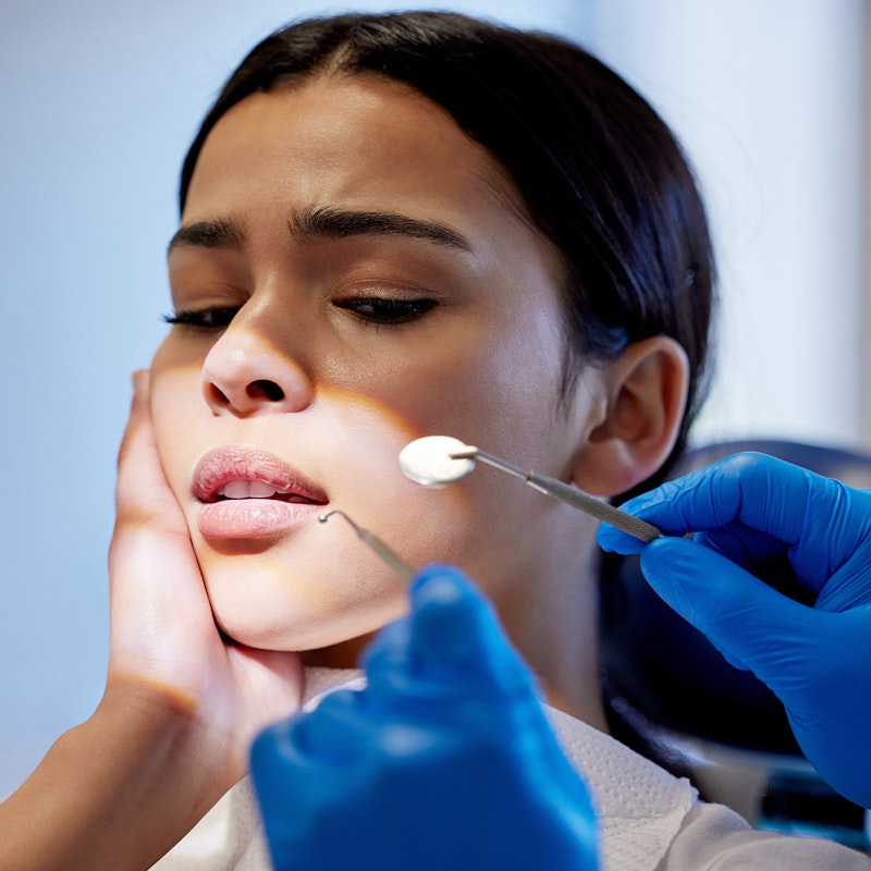 a nervous dental patient