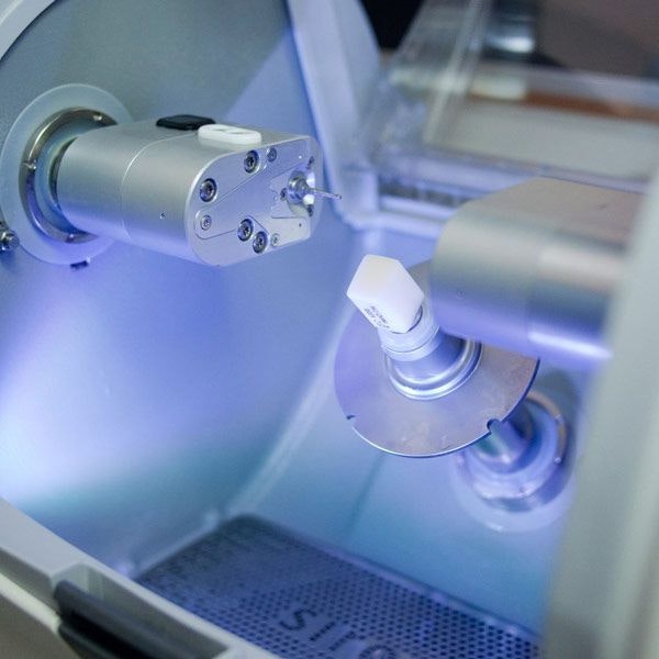 Close-up of CEREC® machine