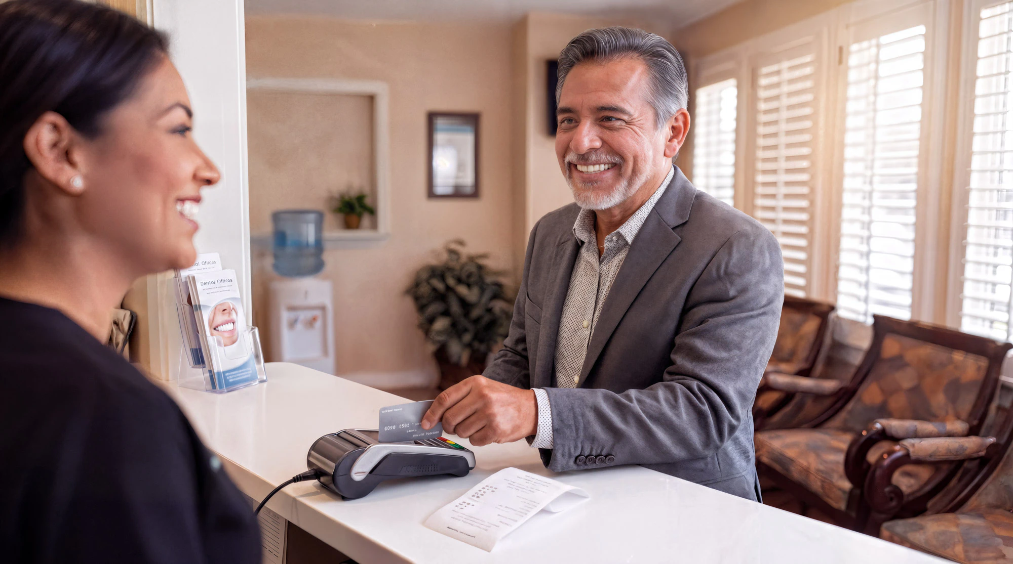many paying for dental implants with credit card