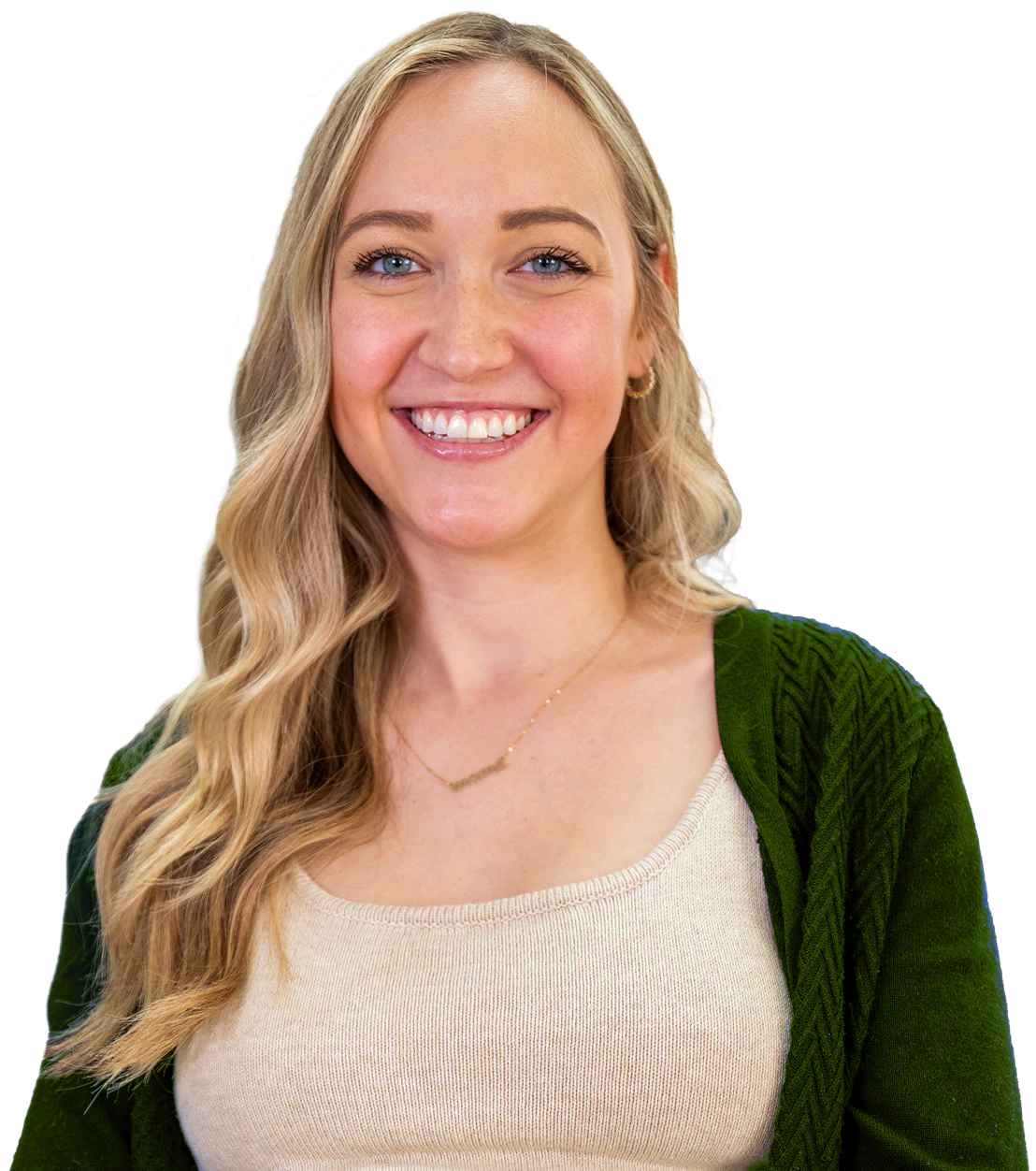 smiling dental patient