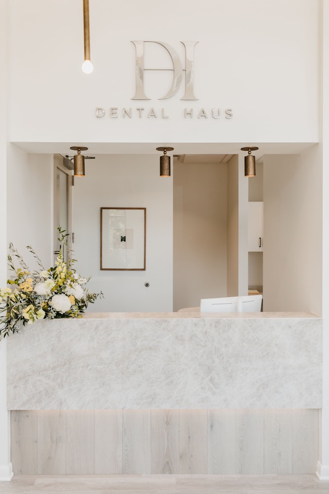 Dental Haus Germantown front desk