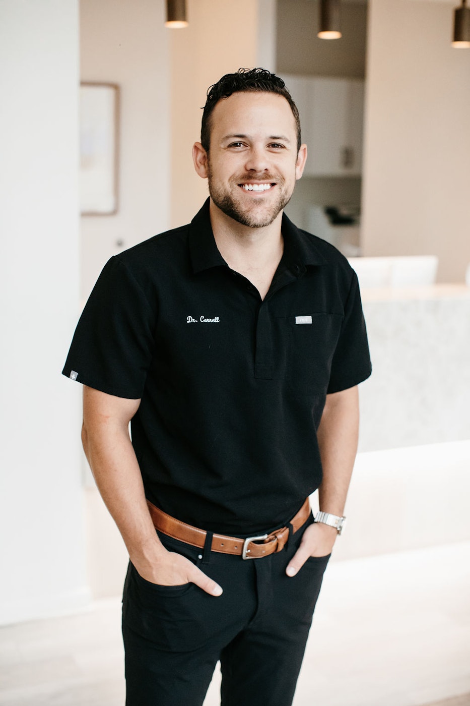 Dr. John-Morgan Correll, our dentist