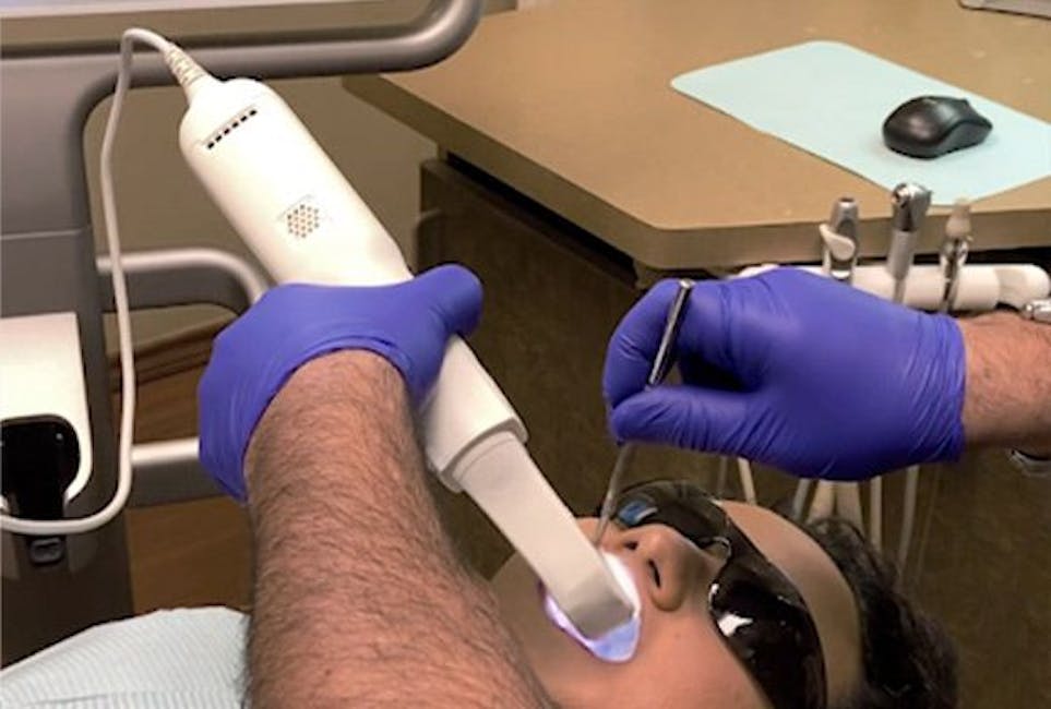 McKinney patient in the dental chair