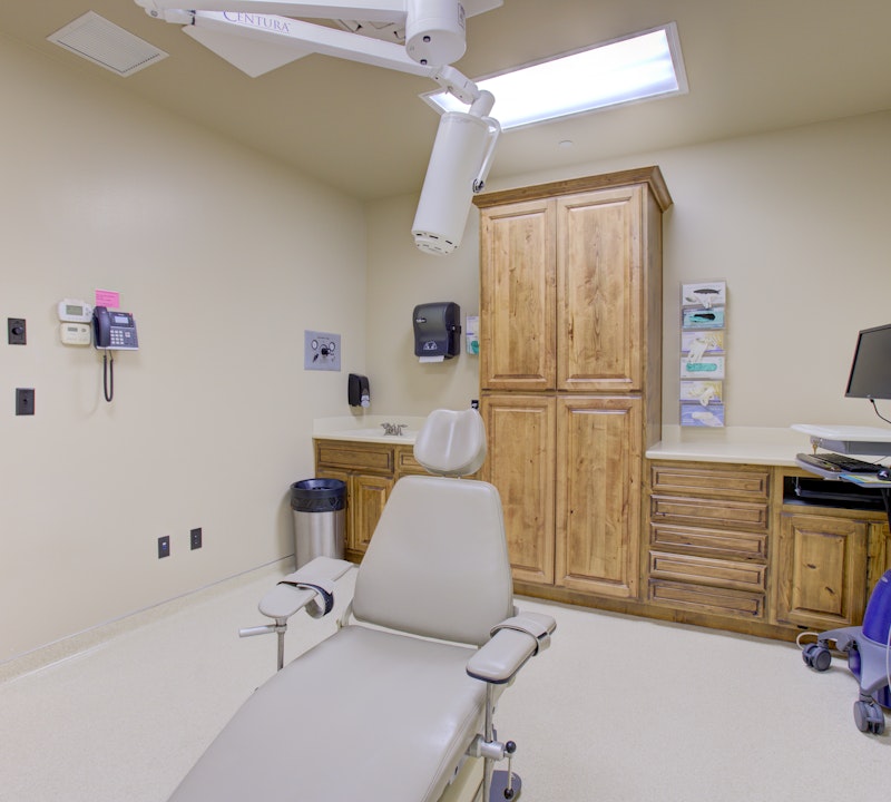 Dental chair in our Clearfield office