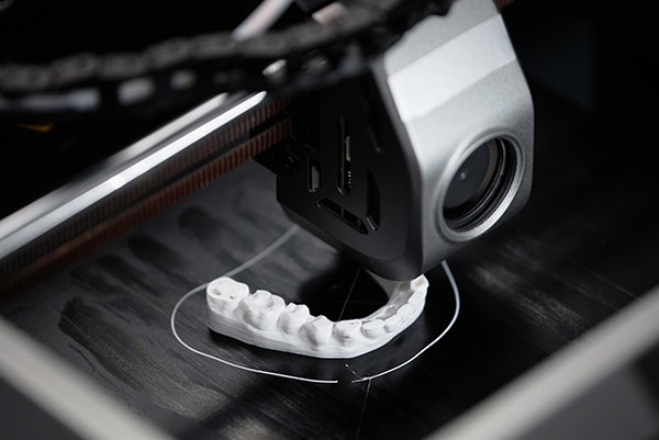 3D printing a denture