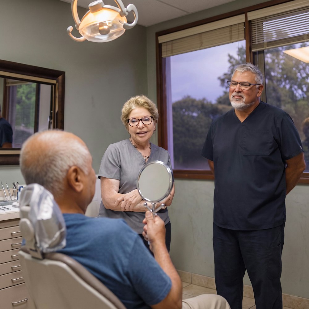 Dr. Oka and real patient