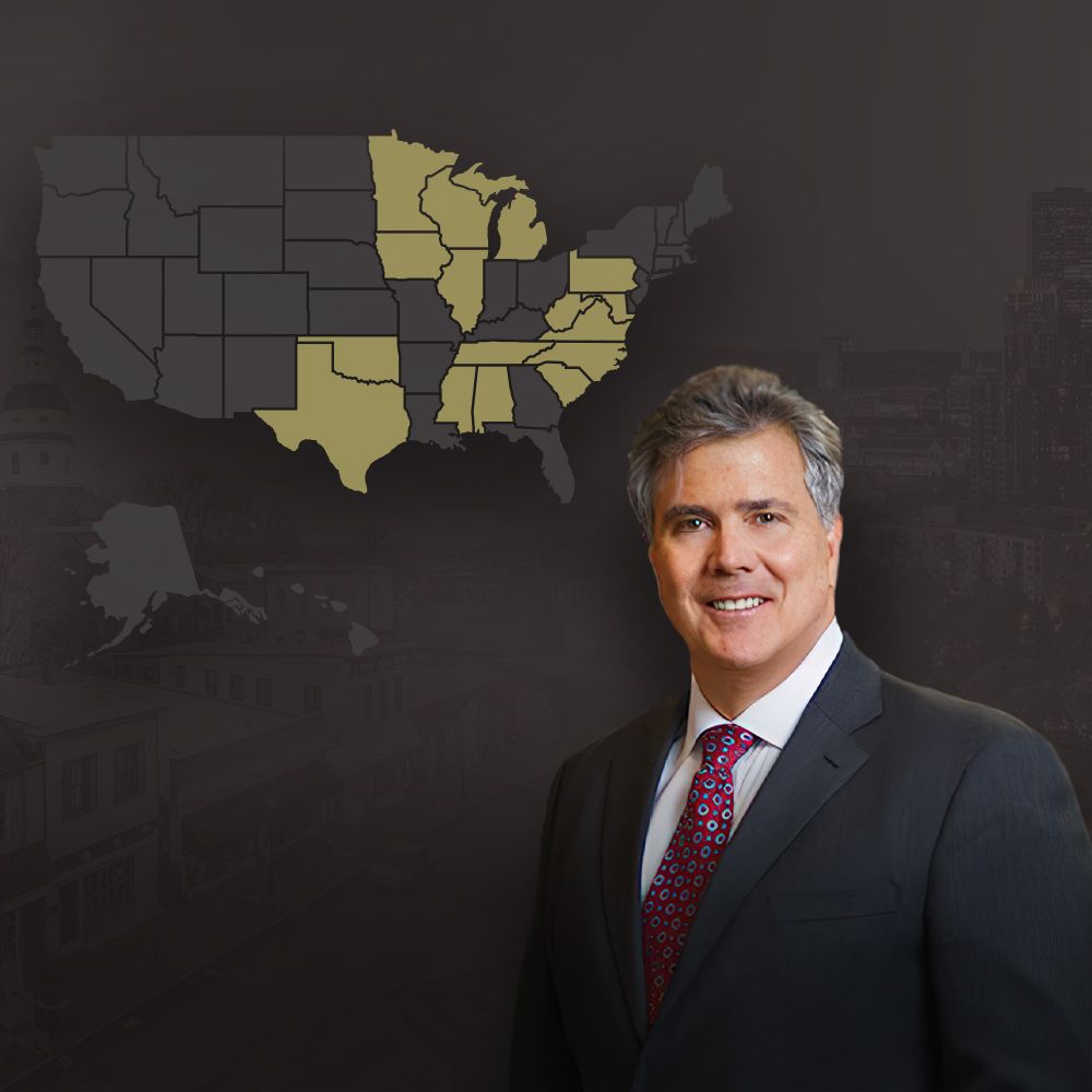 Stephen Offutt against map