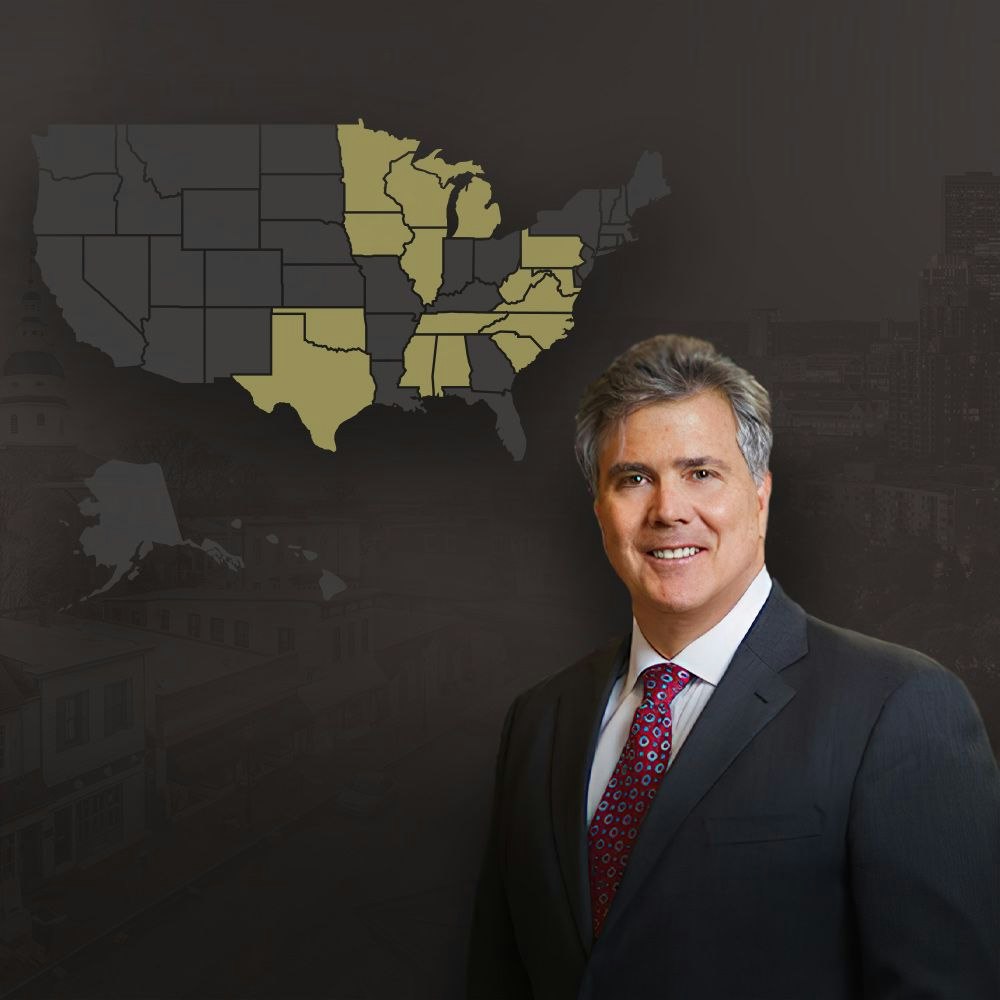 Stephen Offutt against map