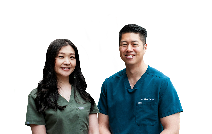 Alex Wong DMD and Vanessa Lee DMD