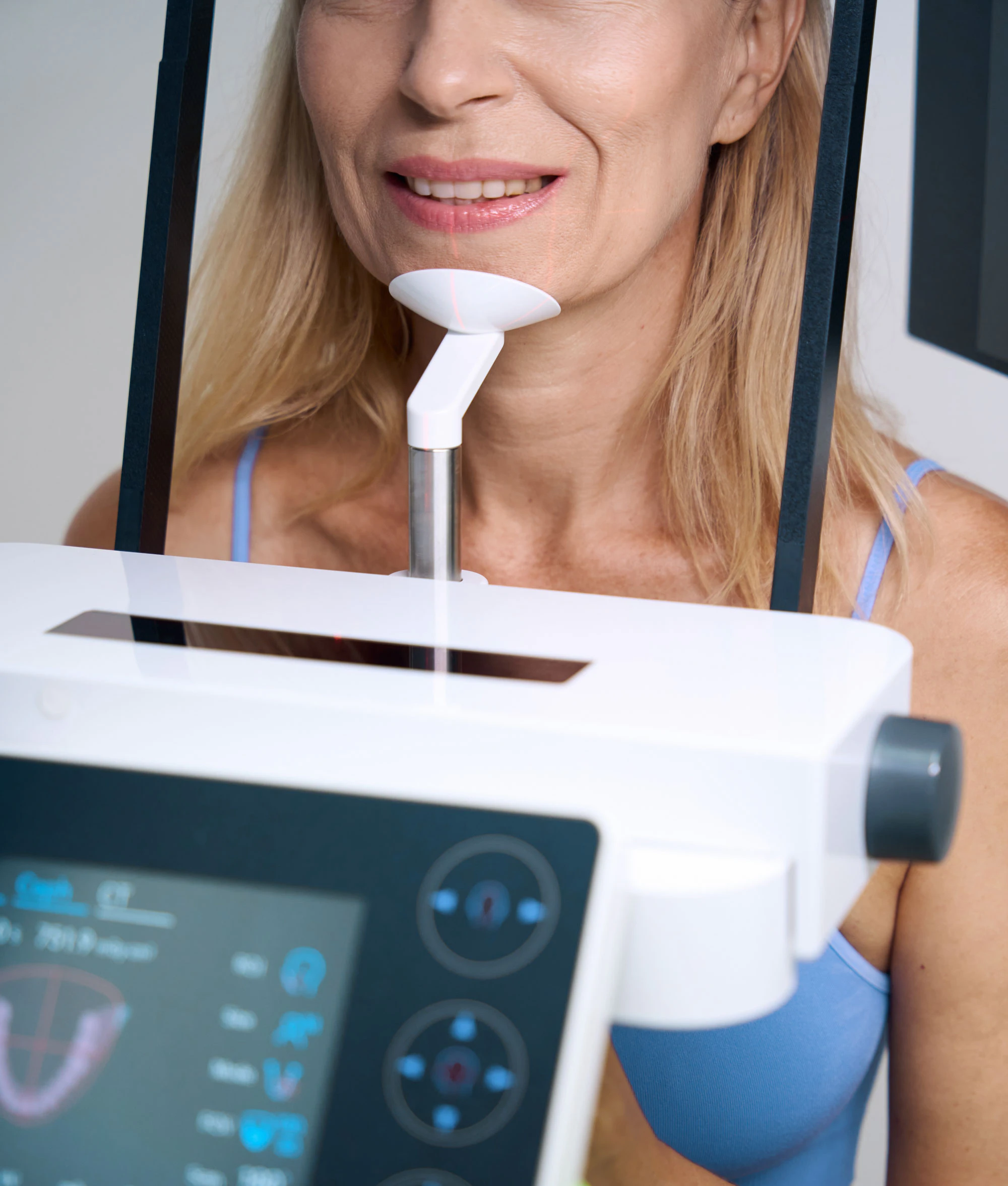 woman getting a scan