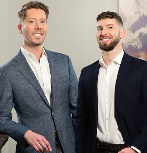 Dr. Will Thornton and Dr. Nathan Van der Linden