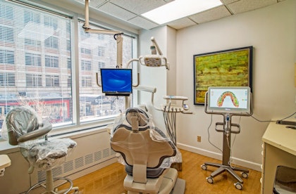 Inside our exam room