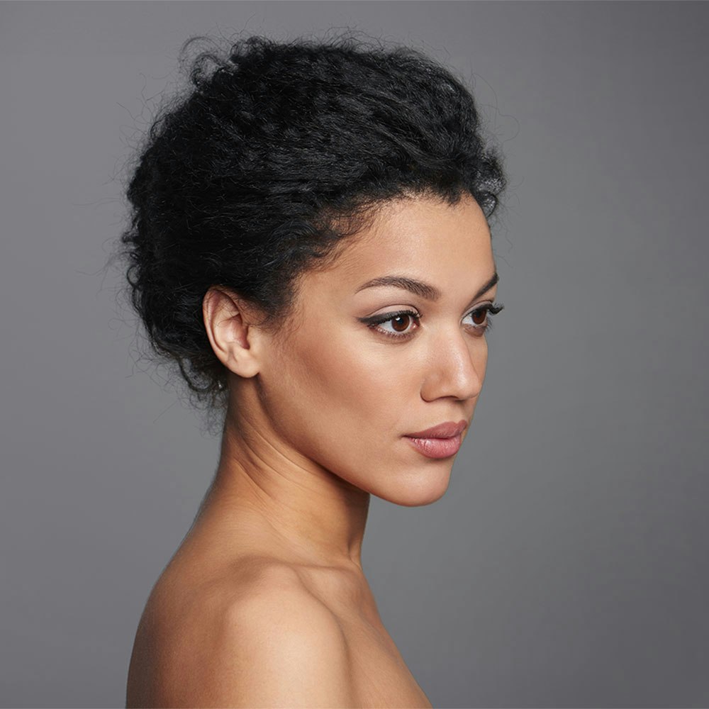 Beautiful woman with darker skin tone