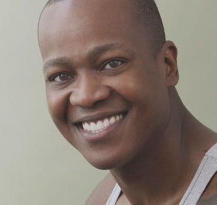 man smiling