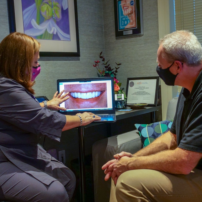 Dr. Lerch and patient