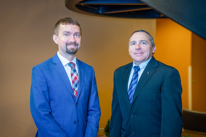 Doctors Christopher T. Johnson, M.D. and William E. Schemmel, O.D.