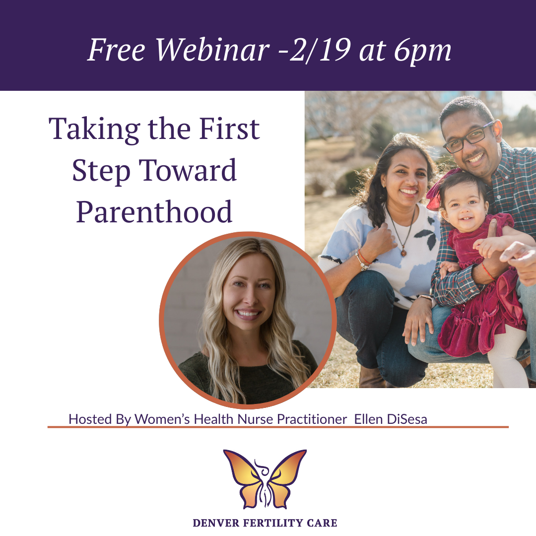 Fertility webinar flyer