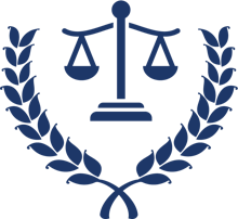 Justice Scales and laurels