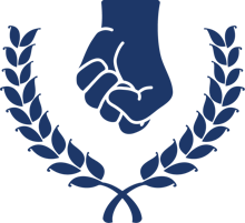 Fist and laurels