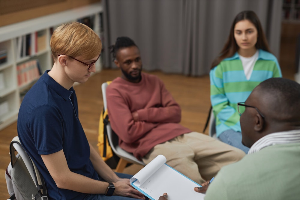 Youth group counseling