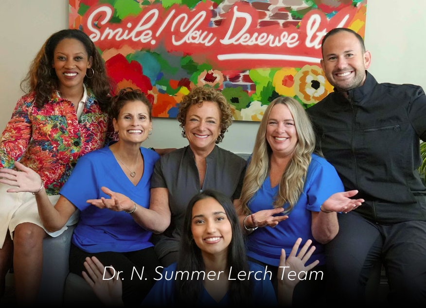 Dr. N. Summer Lerch and patient