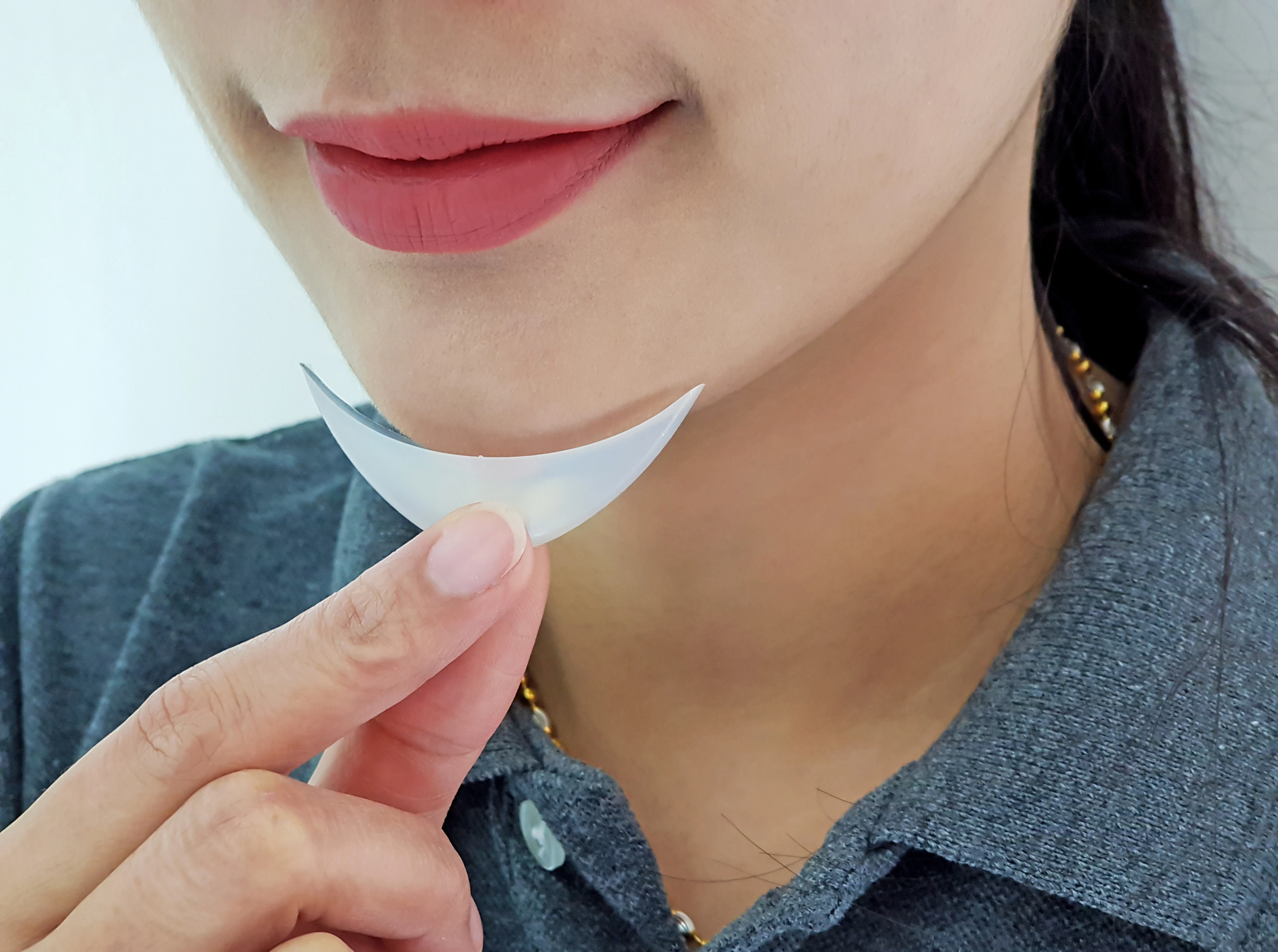 close up of woman