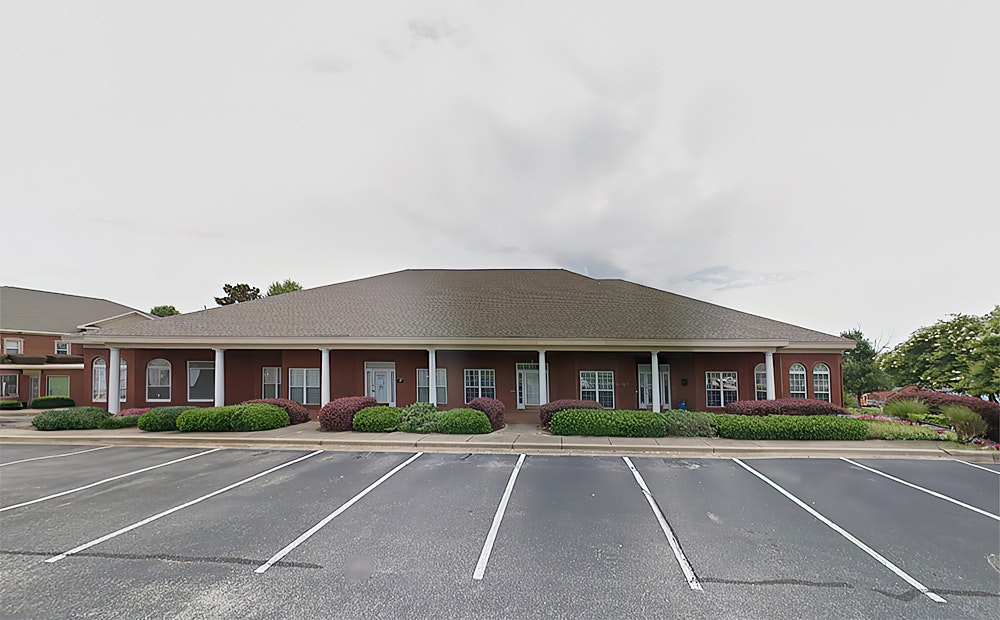 Outside the Holley Dental Group office