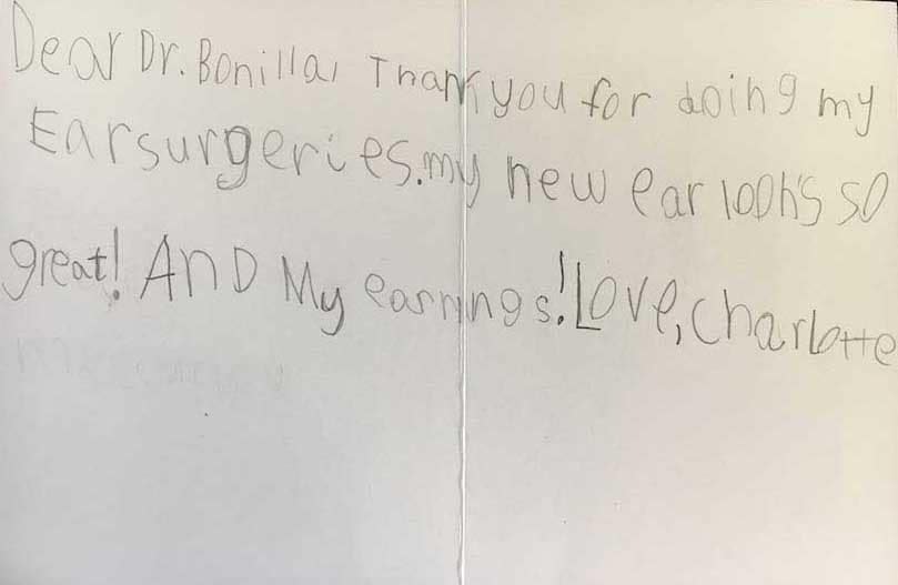 dr bonilla microtia patient letter 23