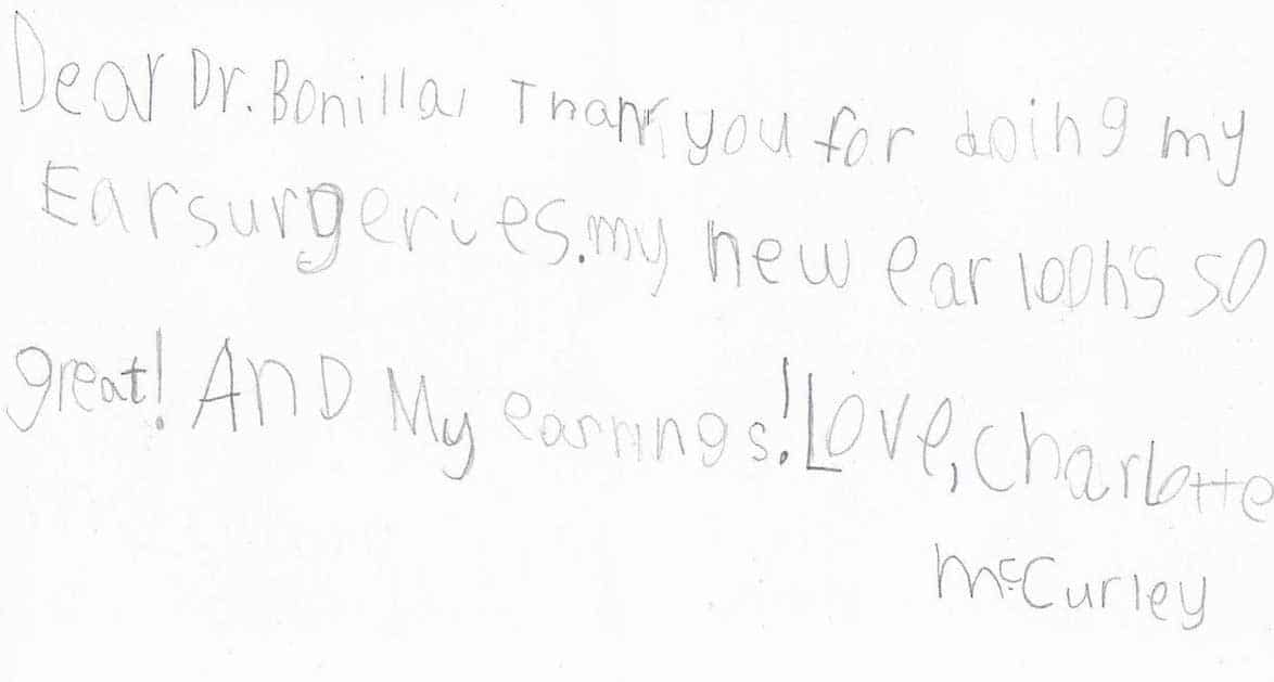 dr bonilla microtia patient letter 108