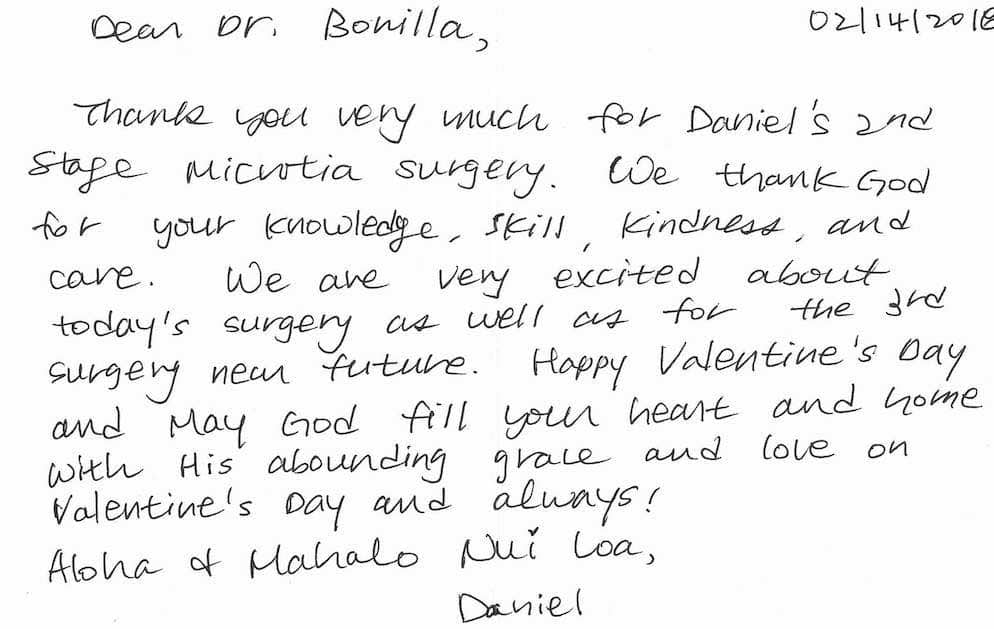 dr bonilla microtia patient letter 122