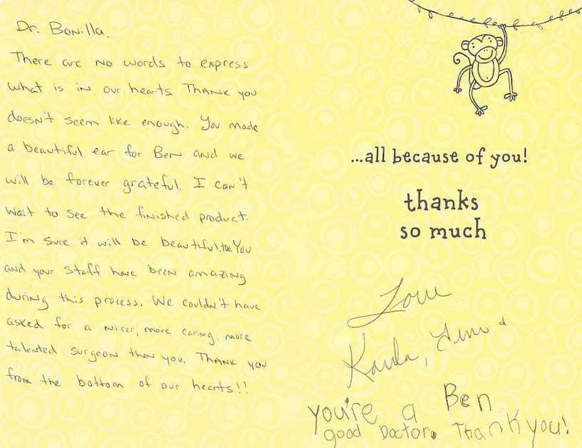 dr bonilla microtia patient letter 158