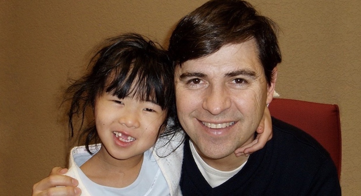 Dr. Bonilla with microtia patient at Microtia Congenital Ear Institute