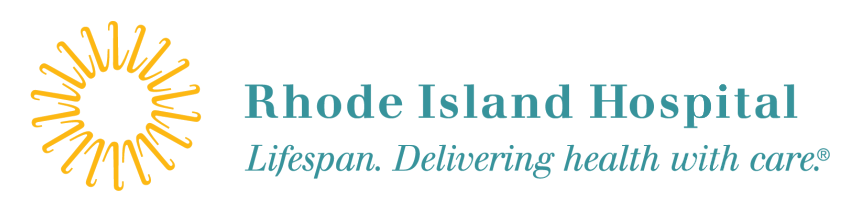 Rhode Island Hospital. Lifespan. Delivering health with care.
