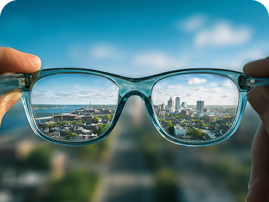 image depicting nearsightedness