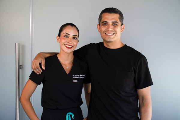 Dr. Martinez and a colleague