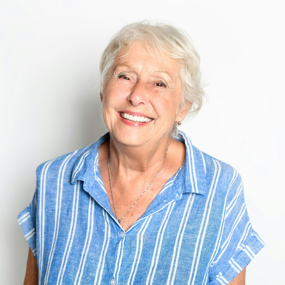 Smiling mature woman