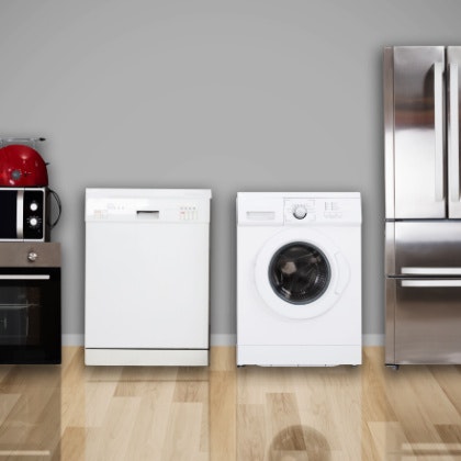 various household appliances