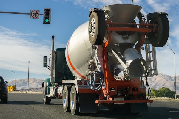 concrete trucks