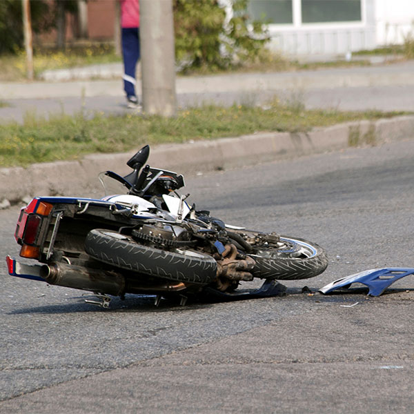 Motorcycle accident